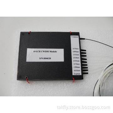 8 Channel Fiber Optic CWDM